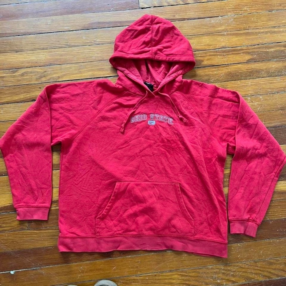 Nike Ohio State Buckeyes pull-over sweatshirt Size XL